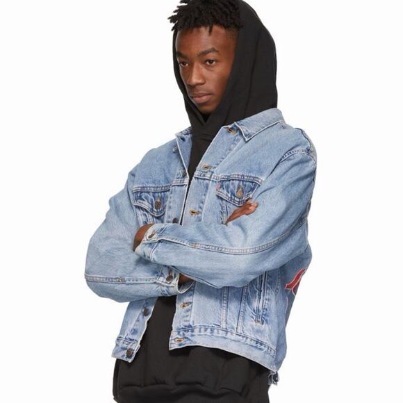 Warren Lotas Levis Trucker Jacket SSense Exclusive Sturgis Black Hills Rally - Picture 4 of 13